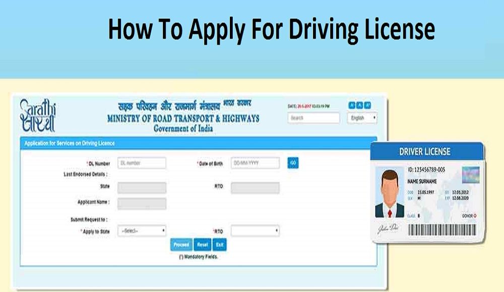 How To Apply For Driving License Renewal Online